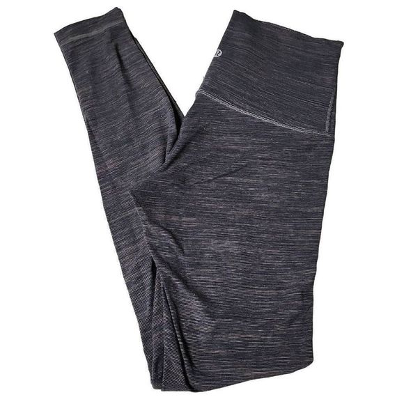 Lululemon high rise wunder under horizontal stripe 31"
Leggings - Picture 1 of 4